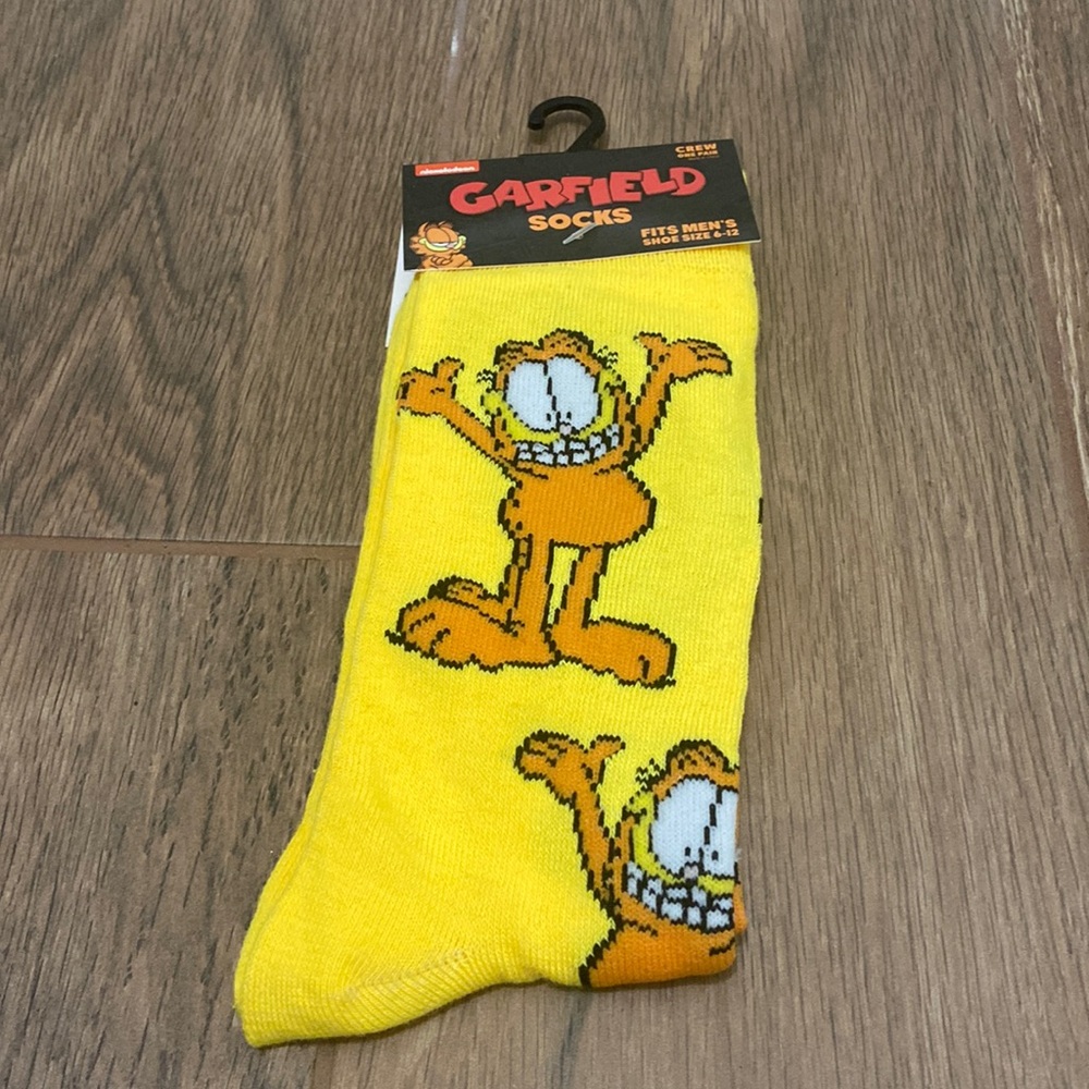 Men’s Garfield crew socks